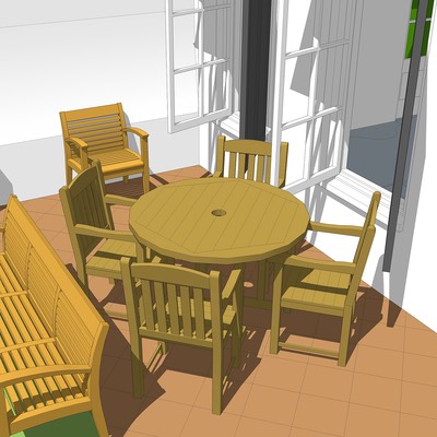 breakfast terrace